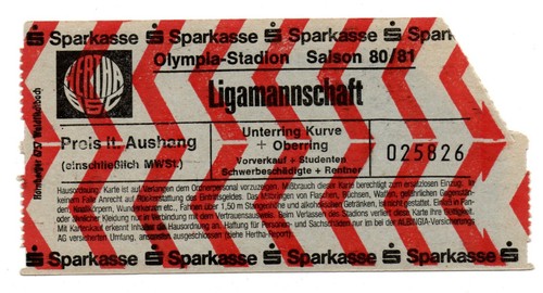 Ticket hertha bsc berlin - bl,