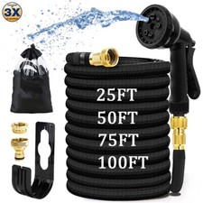 7.5-30m Flexibler Gartenschlauch dehnbarer Wasserschlauch Flexischlauch flexibel