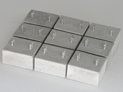 Betongewichte für den