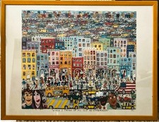 James rizzi farblithografie - rizzi,