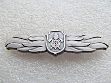 altes Abzeichen - Feuerwehr Leistungsabzeichen Bayern - Orden Spange in Silber