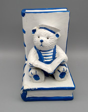 Matrosen teddybär buchstütze - matrosen,