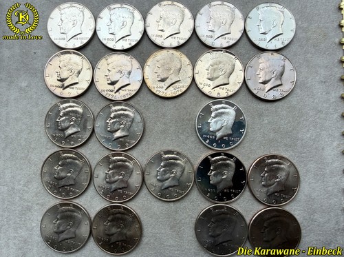 Usa kennedy half dollar - usa,