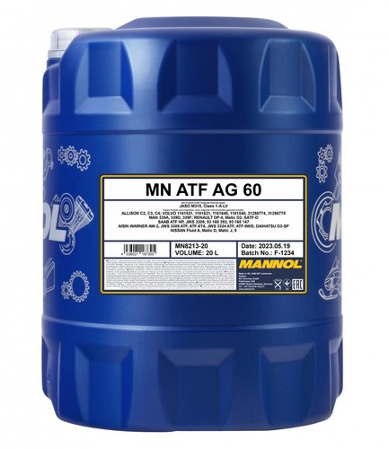 Liter mannol atf ag60 - 20,