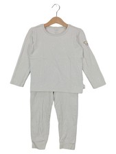 STEIFF Schlafanzug Kinder Gr. 104 Beige Bären Tiermotive Baumwolle