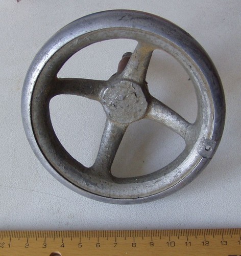 Aluminium handrad 112 mm - aluminium, (112
