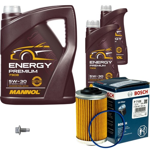 Bosch ölfilter mannol - bosch, l