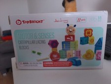 Motor & Senses Caterpillar Lacing Motor + Sinne Schnurblock Raupe ab 18 Monate