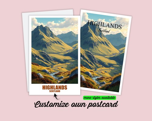 Schottische highlands - schottische,