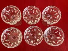 6 x Nachtmann Serie Bamberg, Likörschale, Likörglas mini Sektschale Bleikristall