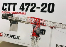 TEREX Kran, Turmdrehkran CTT 472-20, Modell 1:87, NEU in OVP