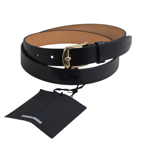 Dsquared2 schwarz leder - dsquared2,