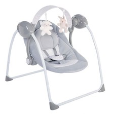Chicco Sdraietta Regolabile E Dondolo Automatico, Grigio, 69.5 x 60 x 58.5 cm