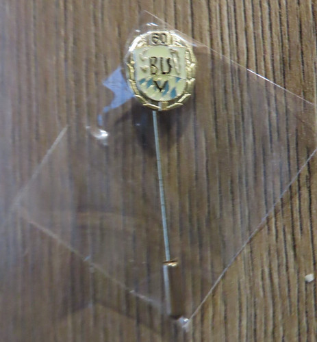 Blsv alte anstecknadel gold - gold, ~