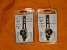 ein paar  Rollator Gehstock Rollstuhl Beleuchtung LED Lampe weiß und rot