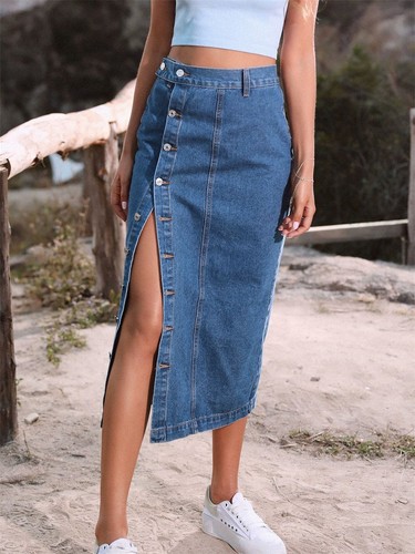 Damen jeans rock damenrock - damen,