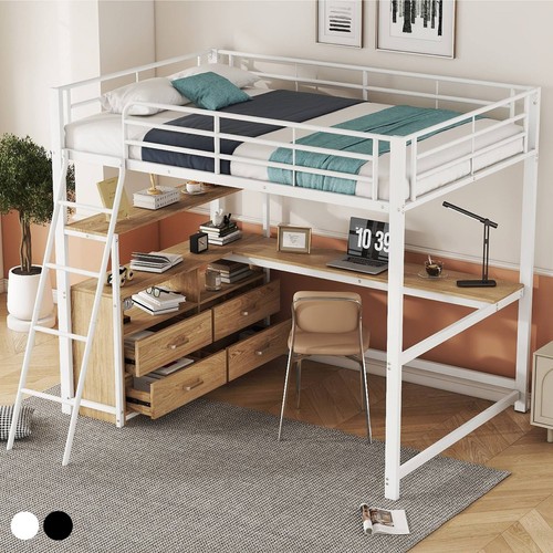 Hochbett mit förm - hochbett, l-förm