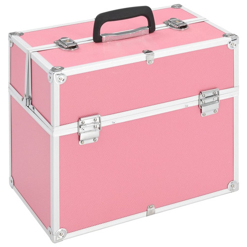Schminkkoffer 38x23x34 rosa - cm,