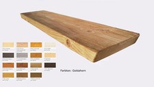 Wandregal Wandboard Regal Holz rustikal aus strukturierter Kiefer
