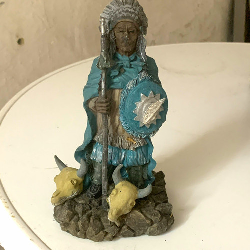 Indianer krieger figur - indianer, mit