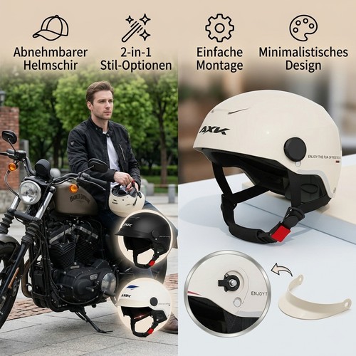 Universal klapphelm halbschale - universal,