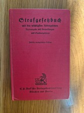 Strafgesetzbuch mit den
