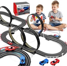 Rennstrecken Elektrische Slot Car Rennbahn Set für Kinder Jungen Alter 6-7 8-12