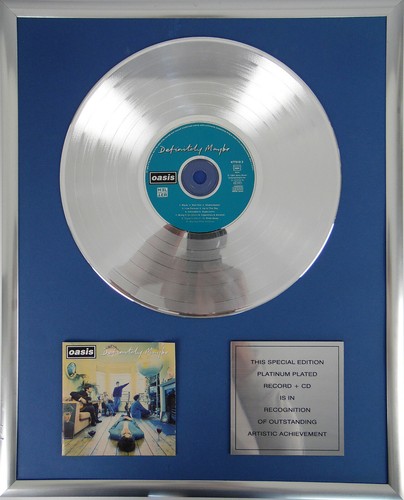 Oasis definitely maybe - maybe, framed