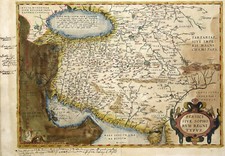 Persien Iran Original Kupferstich Landkarte Ortelius 1579