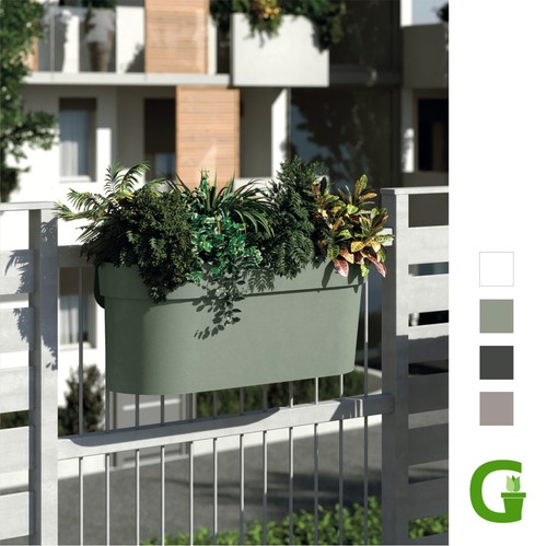 Central garden balcony - balcony, cm