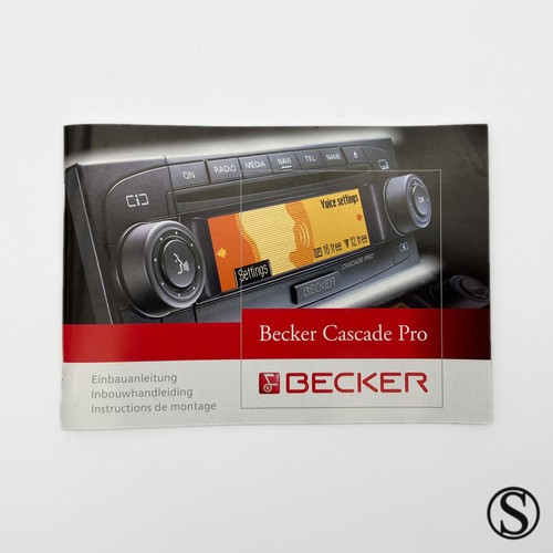 Einbauanleitung für becker - für,