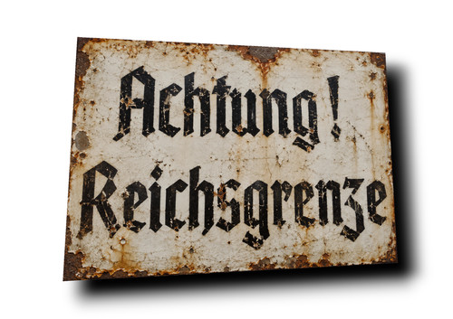Achtung reichsgrenze grenze - grenze, 2