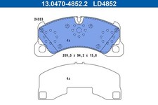 ATE CERAMIC BREMSBELÄGE SATZ