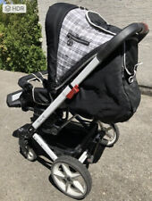 Kinderwagen Hartan VIP Kombi Kinderwagen Schwarz/Kariert Unisex Buggy