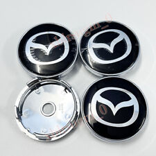 4 Pcs Für Mazda Auto Nabenkappen Nabendeckel Felgendeckel Radnabendeckel 60mm