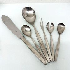 WMF Stockholm Cromargan 6x Servier Besteck Vorlegebesteck