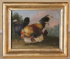 Sehr kleines Ölgemälde 6,5x8