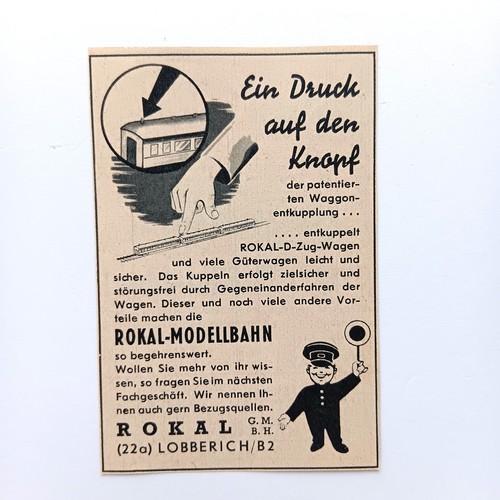 1957 rokal modellbahnen - 1957,