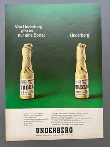 Von underberg gibt - nur, eine
