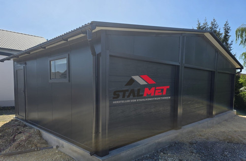 Isolierte garage 9x5x3m - garage,