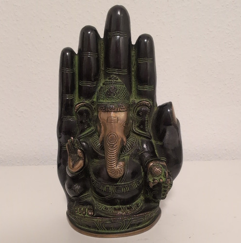 Buddhas hand mit ganesha - hand,