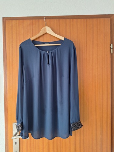 Damentunika 52 blau - gr.,
