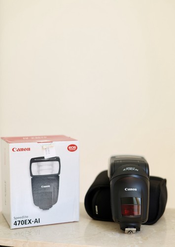 Canon speedlite 470ex - canon, ai