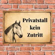 Schild privatstall kein - schild,