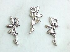 5x Metall Anhänger Fee 19x9mm Charms Elfe Engel Schmuck Deko Armband Basteln