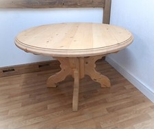 Voglauer 1900 hell Fichte Tisch Esstisch Esszimmertisch Jogltisch Holztisch rund