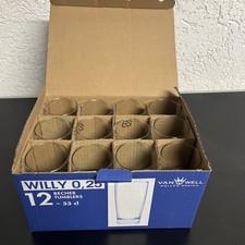 Willy 0,33 Ml Becher Gläser 12 Stück