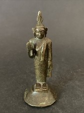 Bronze  Buddha Sri Lanka Asia Antiqe Old