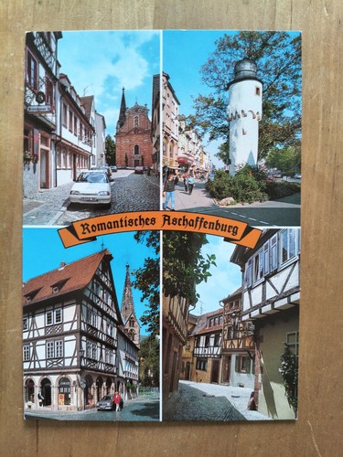 Postkarte aschaffenburg - postkarte,