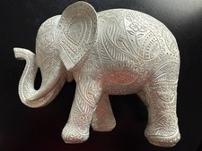 Elefant Silber Paisley-Muster